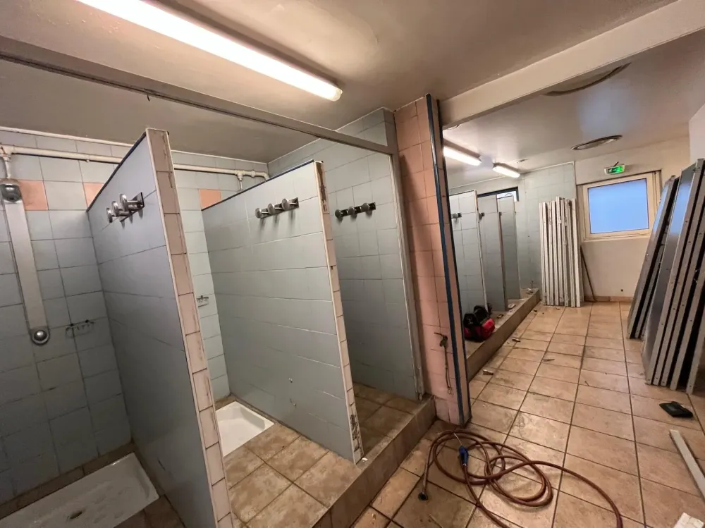 Construction salle de bains